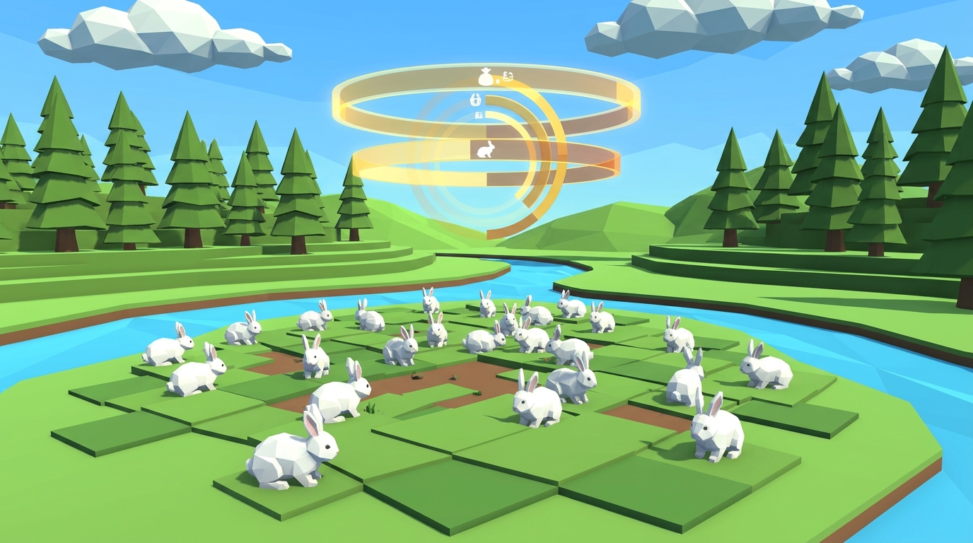 Level 18: The Tipping Point ecosystem simulation