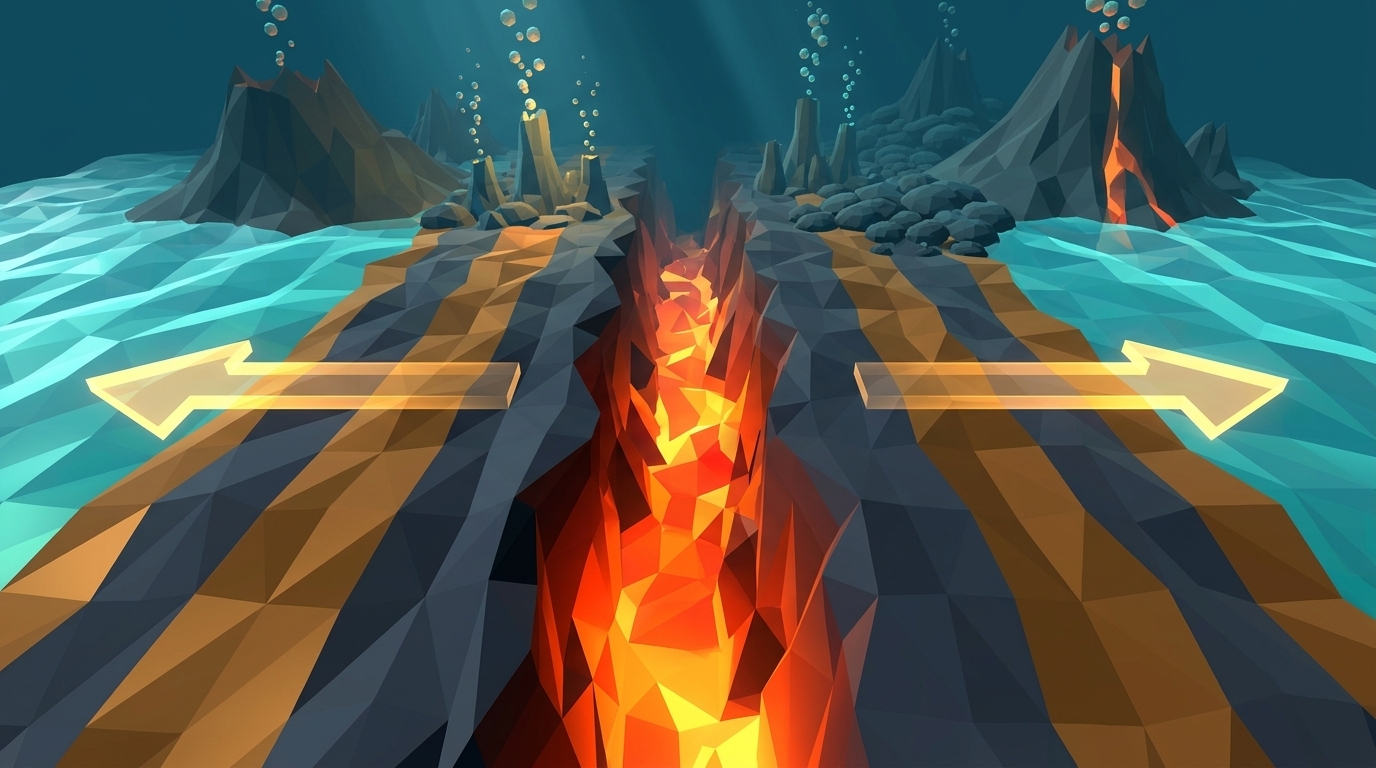 Level 03: The Spreading Ridge volcano simulation